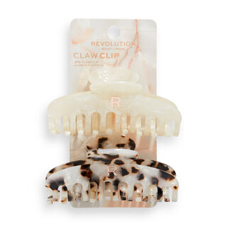 Revolution Haircare Acetate Claw Clip Tortoiseshell/ Ivory