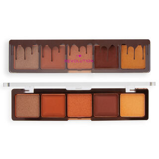 I Heart Revolution Mini Chocolate Eyeshadow Palette Chocolate Fudge