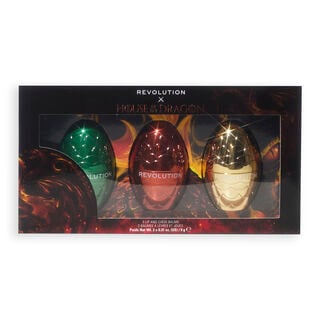 House of Dragon x Makeup Revolution Dragon Egg Lip and Cheek Balm Set