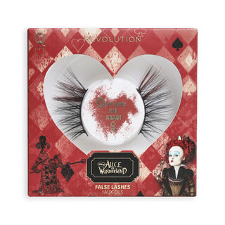 Disney&rsquo;s Alice in Wonderland & Revolution Red Queen False Lashes