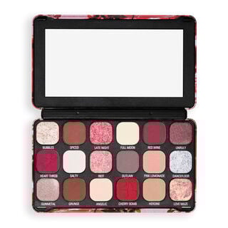 Revolution Forever Flawless Eyeshadow Palette Cherry Rebel Red