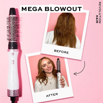 Revolution Haircare Mega Blow Out 6 in 1 Hot Air Brush Set