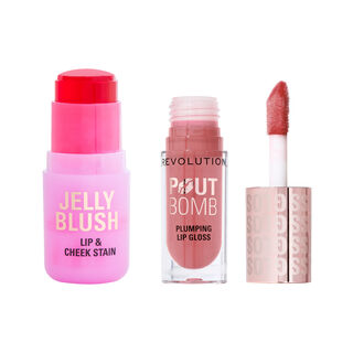Revolution Jelly Blush & Pout Duo